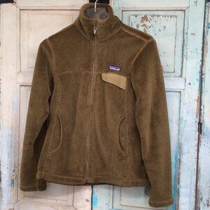 Patagonia Womens S Better Sweater Fleece Jacket Brown Full Zip Warm Outerwear